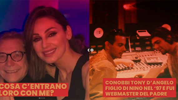 Nino D'angelo e Anna Tatangelo